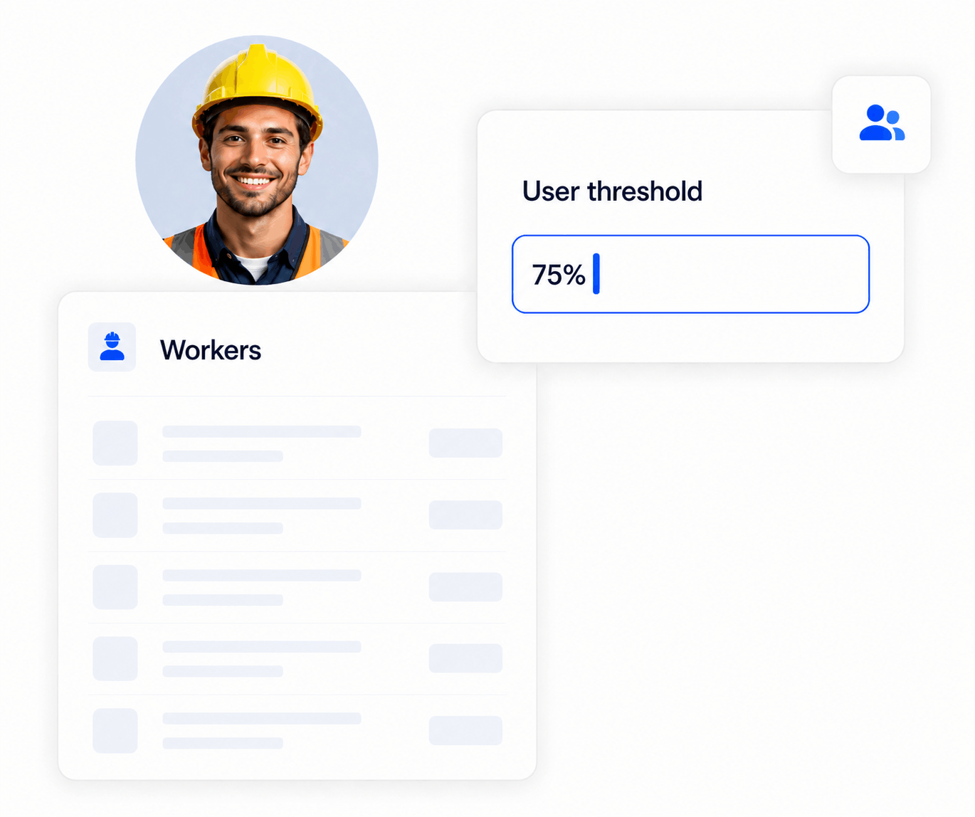 Construction crew capacity dashboard