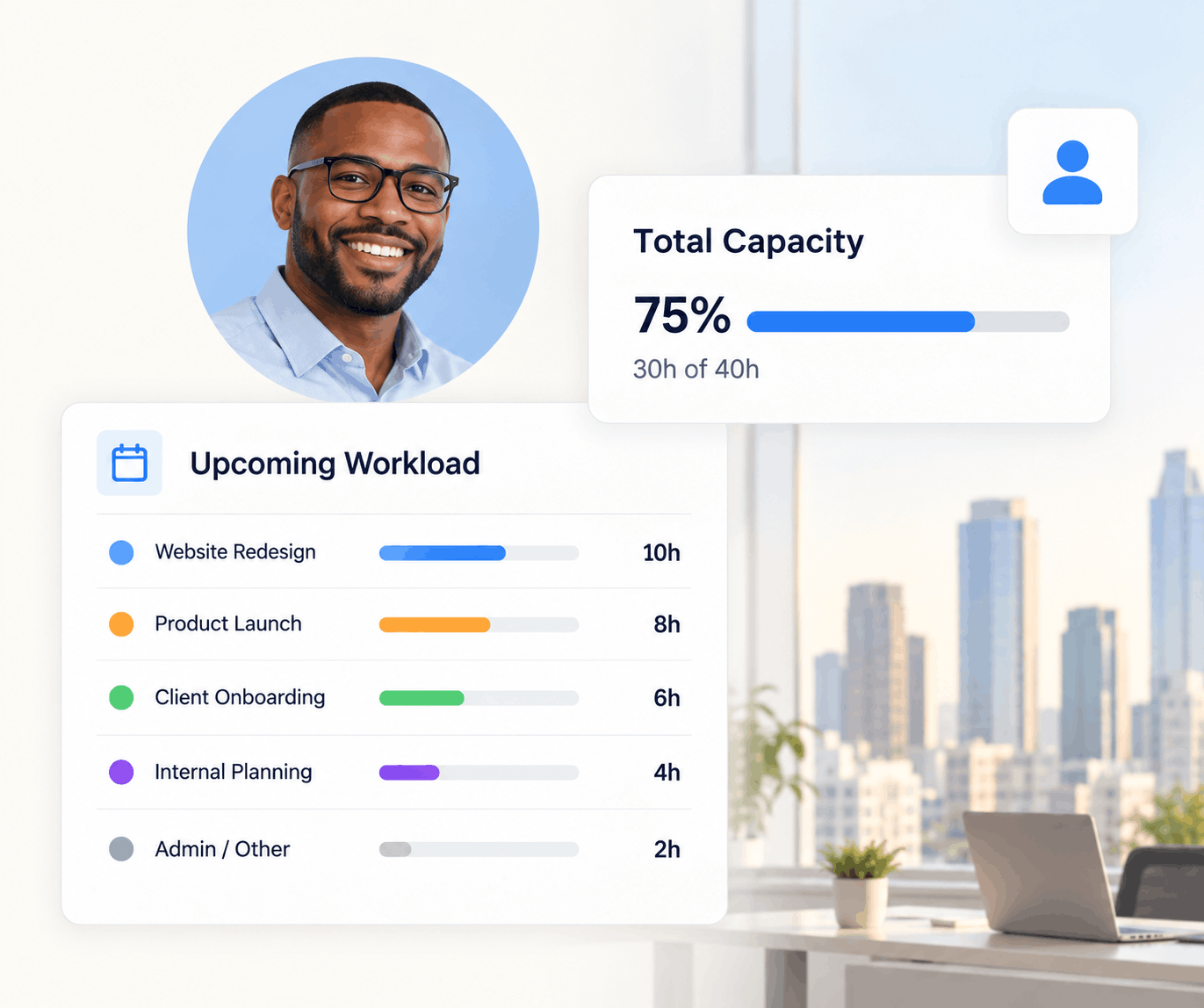 Resource Management Software for Multiple Projects | KolApp 2 KolApp multi-project resource planning with Gantt workload visibility